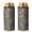 Camo and Branch Grey Pattern, variant on Camo and Maple Brown Pattern 12oz Can Cooler 1 Pack, Vacuum Insulated Multi‑use Drink Sleeve 304 Stainless Steel Inner Liner Gifts Ideas for Holiday Birthday Thanksgiving Halloween Gifts