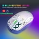 thumbnail image 1 of Ratón inalámbrico Bluetooth de 2,4 GHz para juegos, 3 modos de retroiluminación RGB, ratón óptico inalámbrico USB para juegos, 3600 DPI, recargable, silencioso, ratón inalámbrico, 1 of 7
