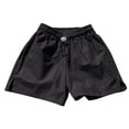 thumbnail image 4 of UQJfacai Girls Athletic Shorts High Waisted Quick Dry Running Shorts with Pockets Sports Active Shorts for Kids 1-11 Years, 4 of 5