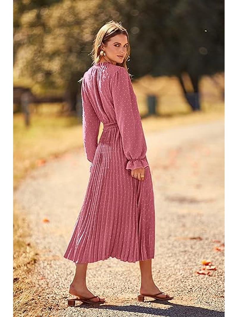 ladies spotty dress 8th Sign Milly Polka Dot Midi Dress main image 0
