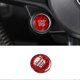 thumbnail image 2 of Dry Carbon Fiber Car Start Stop Engine Button Cover Trim Compatible with Alfa Romeo Giulia Stelvio 2017-2020 Accessories, Red, 2 of 5