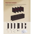 thumbnail image 5 of VASAGLE Banco Zapatero con Asiento Acolchado 15 Compartimentos 200kg Capacidad de Carga, 5 of 5