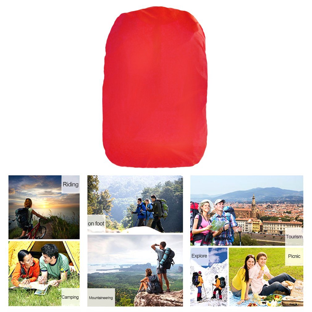 Backpack Rain Cover Waterproof Antitheft Dust Rain Cover For Hiking