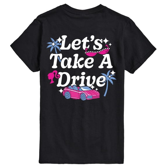 Barbie - Let's Take a Drive - Men's Short Sleeve Graphic T-Shirt