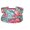 Hawaiin Flower Print, variant on Women's Fashion Flatbill Snapback Visor (Hawaiian Flowers)
