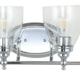 thumbnail image 7 of JONATHAN Y Marais 30" 4-Light Metal/Glass LED Vanity, Chrome, 7 of 7