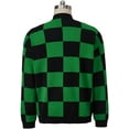 thumbnail image 6 of Anime Demon Kamado Tanjirou Sweater Cardigan Men's Tanjirou Cardigan Top Coat Outfit, 6 of 7