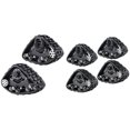 thumbnail image 4 of mmirethe Metal Wear-resistant Wheel Rims Tyre For 1/10 Axial SCX10 Crawler Black, 4 of 6