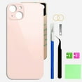 thumbnail image 1 of Lakshaygandi Back Glass Replacement for iPhone 13 Mini 5.4 Inches with Repairing Tool Kits Pink, 1 of 5