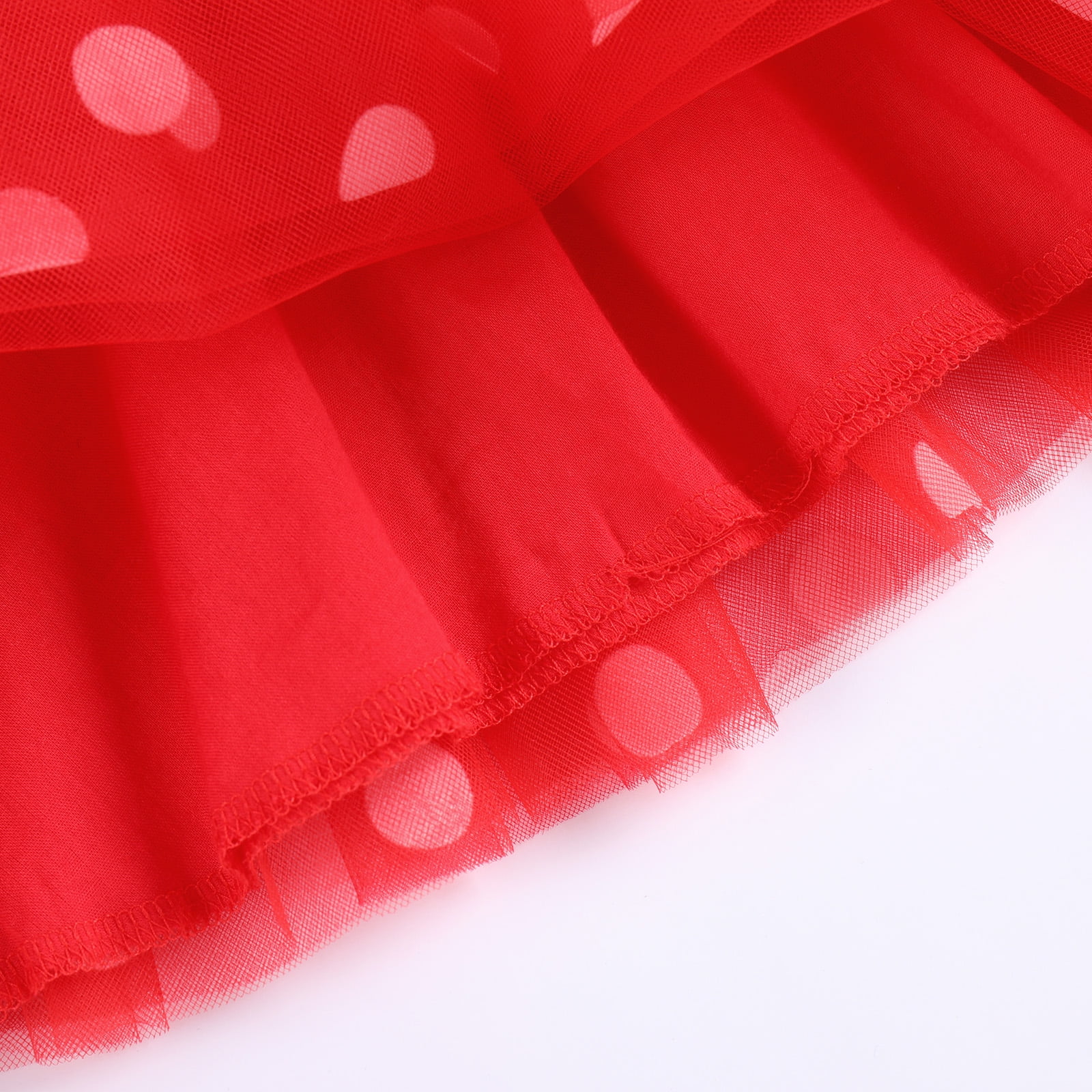 IBTOM CASTLE Baby Girls 1st 2nd Birthday Clothes Mouse Polka Dots One Sequin Tutu Princess Dress Cake Smash