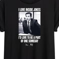 thumbnail image 3 of The Office - Michael Love Inside Jokes - Juniors Ideal Flowy Muscle T-Shirt, 3 of 5