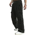 thumbnail image 3 of Pantalon Cargo Homme Travail Homme Pantalon Cargo Confortable Pantalon Cargo Extensible pour Homme Pantalon Cargo Décontracté Ample pour Homme Pantalon Cargo Grande Taille pour Homme, 3 of 4