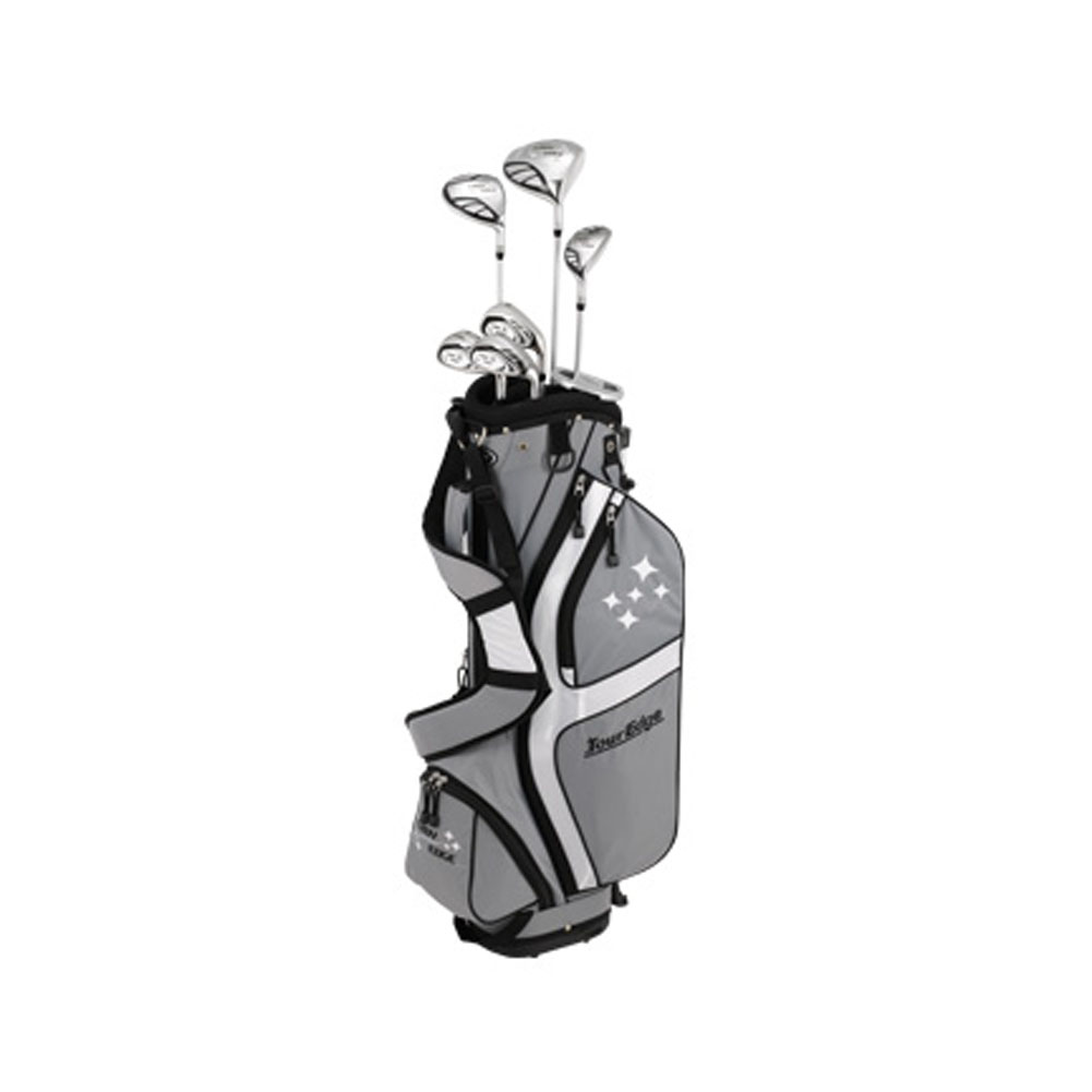 Tour Edge Lady Edge Starter Set (12Piece, Silver/Black, WOMENS, 2017