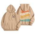 thumbnail image 1 of WEAIXIMIUNG Fall Sweatshirts Autumn Winter Printed Hoodie for Women, 1 of 1