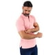 thumbnail image 2 of Playera Tipo Polo Rosa Para Hombre Con Bordado Slim Fit Estilo Casual, 2 of 4