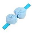 thumbnail image 2 of Baby Bow Headbands Hair Bows Super Soft Nylon Headbands for Baby Girls Infants Preemie and Newborn Kids Hair Accessories Flower Bow Headbands Baby Girls Headbands Chiffon Bow Soft Hair Headwear Hair, 2 of 4