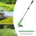thumbnail image 4 of Electric Grass Trimmer Portable Handheld Garden String Cutter Mini Lawn Mower Portable Garden Trimmer Garden Electric Tools as shown, 4 of 5