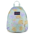 thumbnail image 1 of Mochila JanSport Mini de media pinta, 10,2 L, diseño floral desteñido, menta fresca, 1 of 5