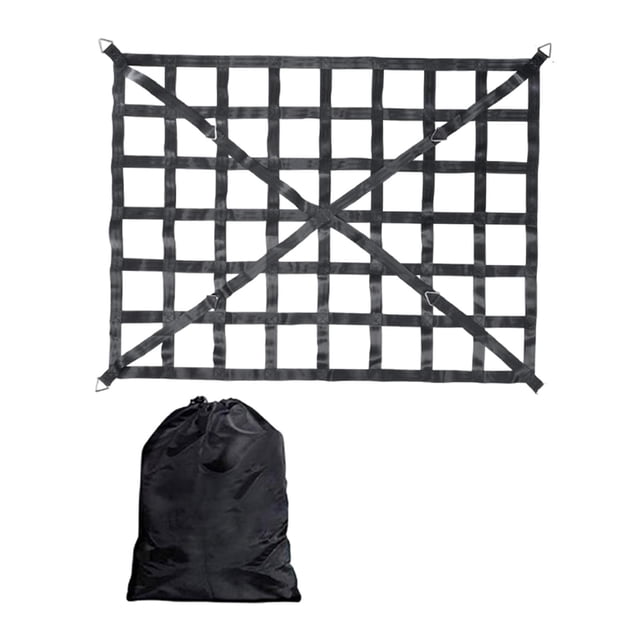 Red de carga para camioneta, hebillas de fácil instalación altamente elásticas, bolsa de almacenamiento, organizador de malla, red para cama de MX