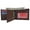 Brown, variant on Leather Bifold Removable Middle Flap ID Card Holder Wallet 1142
