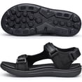 thumbnail image 4 of BNRSHOE Boys Sandals Open Toe Beach Sports Water Sandals for Kids Athletic Summer Outdoor Black, 4 of 7