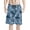 Fish Camo Pattern, variant on Binienty Elastic Waist Men's Swim Trunks, Tropical Leaf Print Men's Beach Shorts Personalized Men's Board Shorts, Breathable Quick Dry