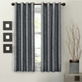 thumbnail image 2 of Maytex  Jardin Faux Embroidered 63-inch Blackout Curtain Panel - 54 x 63 Blue, 2 of 5