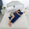 thumbnail image 6 of Unique Bargains Body Pillow Covers Egyptian Cotton Pillowcases Set of 2, 6 of 8