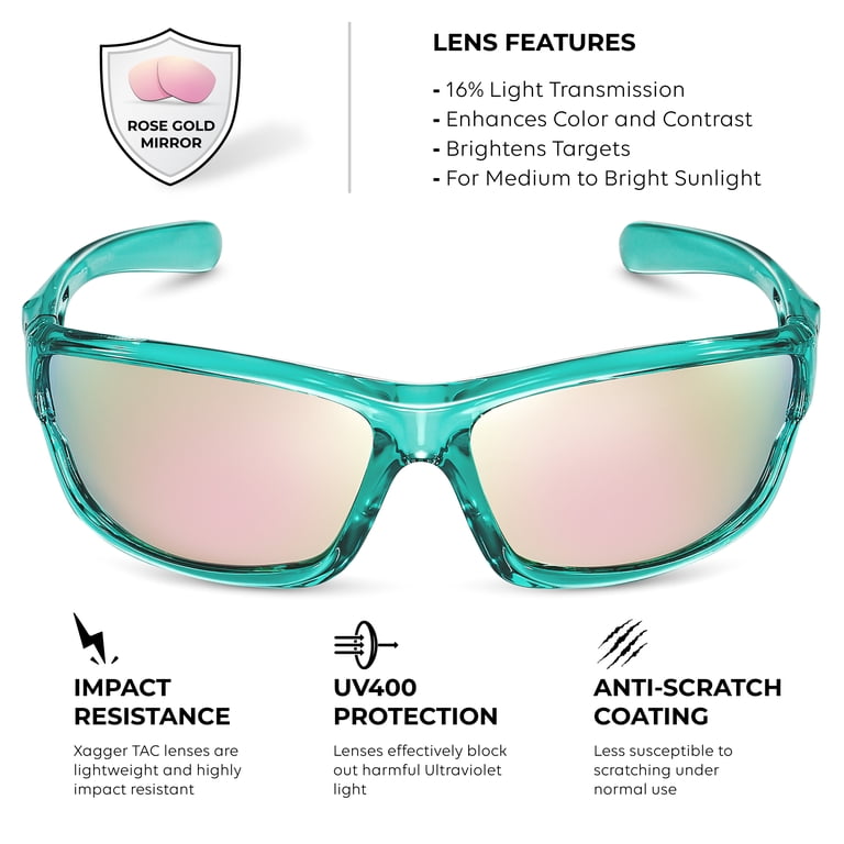 Xagger Wrap Around Polarized Sports Sunglasses for Men Women  display picture 1