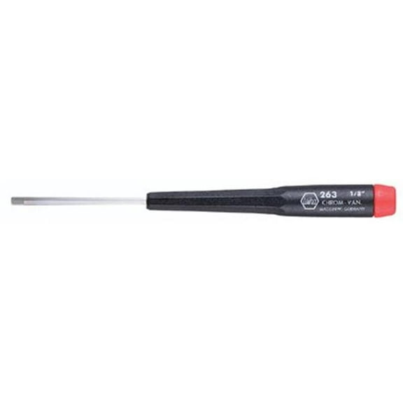 Wiha Precision Hex Screwdriver 1/32 in Round 26309