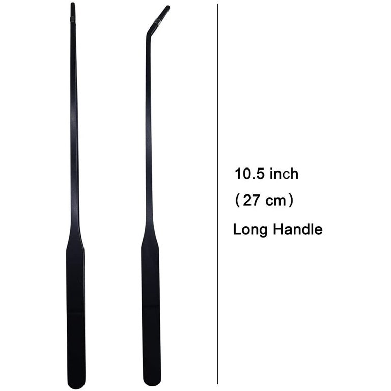 Stainless Steel Reptile Tweezers and Feeding Tongs - Set of 2