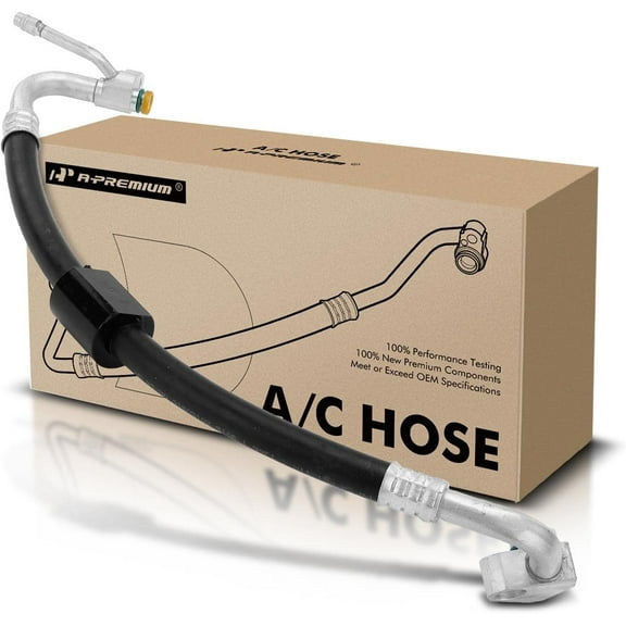 A-Premium A/C Suction Line Hose Assembly Compatible with BMW X1 2013-2015, 335i 2007-2015, 335i xDrive 2009-2015, 335is 335xi 135i 135is, L6 3.0L, Compressor to Evap