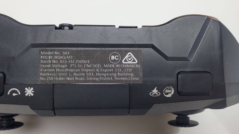 WEFONE M3 Foldable Drone with Camera and 2 Batteries Gray photo 3