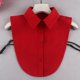 thumbnail image 4 of Suéter de cuello falso para mujer, cuello falso para otoño e invierno, suéter de cuello falso para todo tipo de combinaciones, suéter con cuello decorativo, 4 of 6