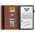 thumbnail image 3 of Dteck Folio Case for Kindle Scribe (2022 Release) 10.2 Inch - PU Leather Wallet Flip Stand Cover with Card Slots,Brown, 3 of 8
