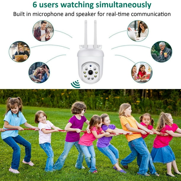 Birdeem Smart Security Camera 1080p HD Wifi Camera 5G 2.4G WIFI With Night Vision 2 Way Audio Motion Detection SD Card Storage