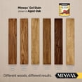 thumbnail image 6 of Minwax Semi-Transparent Aged Oak Oil-Based Gel Stain 1 qt, 6 of 8