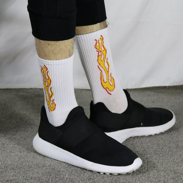Calcetines a cuadros geométricos para hombre y mujer, medias de algodón, estilo Harajuku, Hip Hop, ropa de calle, novedad