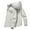 Light Gray, variant on 2024 Men's Fashion Outdoor Loose Casual Fashion Handsome Hooded Hardshell Jacket