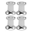 thumbnail image 1 of Pad Eye Plate, Strong 5.8mm Holes Wide Application 4pcs Firm Fixing Cam Buckle Plate Accessory  for Kayak, 1 of 7