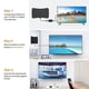 thumbnail image 3 of TV Aerial Digital HDTV Antenna Indoor Antenna HDTV Amplifier Super Flat TV Antenna, 3 of 4