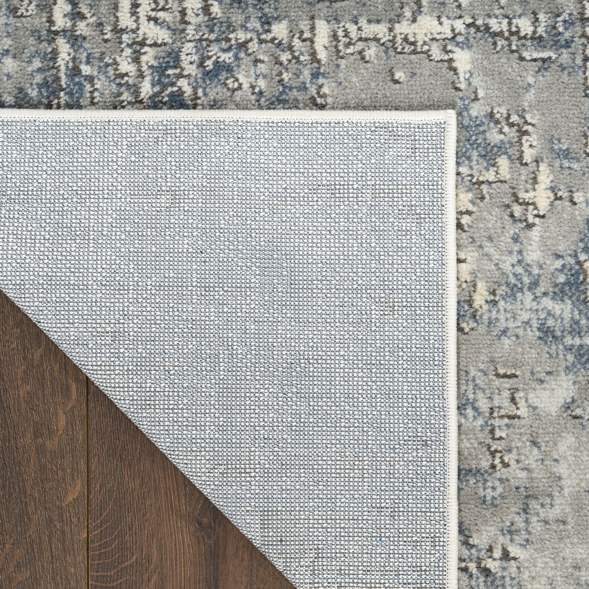 Nourison Concerto 2'2" x 7'6" Dark Grey Modern Indoor Rug