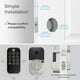 thumbnail image 3 of Pantalla táctil Yale Assure Lock 2 Touch con conexión Wi-Fi - Níquel satinado - para anfitriones de alquileres vacacionales, 3 of 5