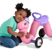 Radio Flyer Inchworm - Classic Bounce and Go Toddler Ride-On Toy, Pink Inchworm Character with Maximum Load Capacity of 50lbs, Quantity 1