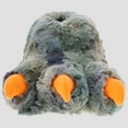 thumbnail image 3 of FEETMOJI Youth Fullbody Slipper, Kids Novelty Slipper, Monster Claw, Camo, Size 12/13, 3 of 5