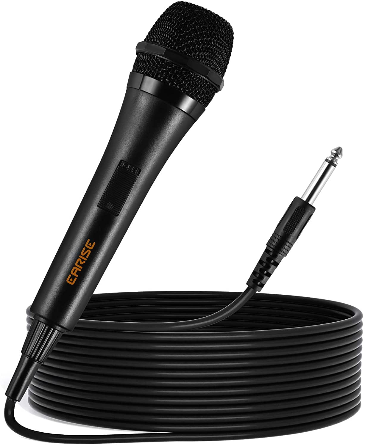 EARISE W1 Karaoke Microphone with 16.4ft Cord, Dynamic Vocal Microphone