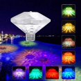 thumbnail image 4 of Luces de piscina, luces LED flotantes que cambian de color con 8 modos de iluminación bajo el agua, que flotan para la decoración de la fiesta en el jardín de la fuente del estanque de la pi, 4 of 5