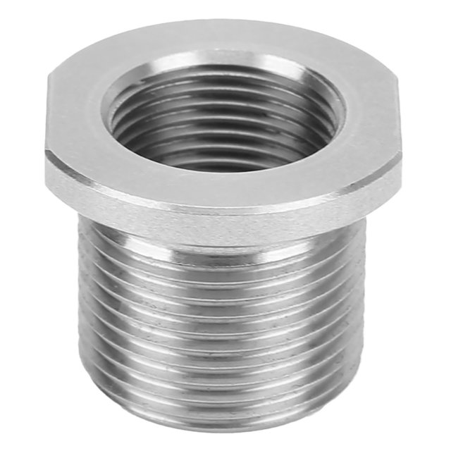 Conector universal de filtro de combustible,Adaptador de filtro de combustible Adaptador de filtro de combustible con rosca inoxidable Adaptador roscado de acero inoxidable F