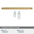 thumbnail image 4 of Amerock Ballard 7-9/16 inch (192mm) Center-to-Center Champagne Bronze Cabinet Pull, 4 of 6