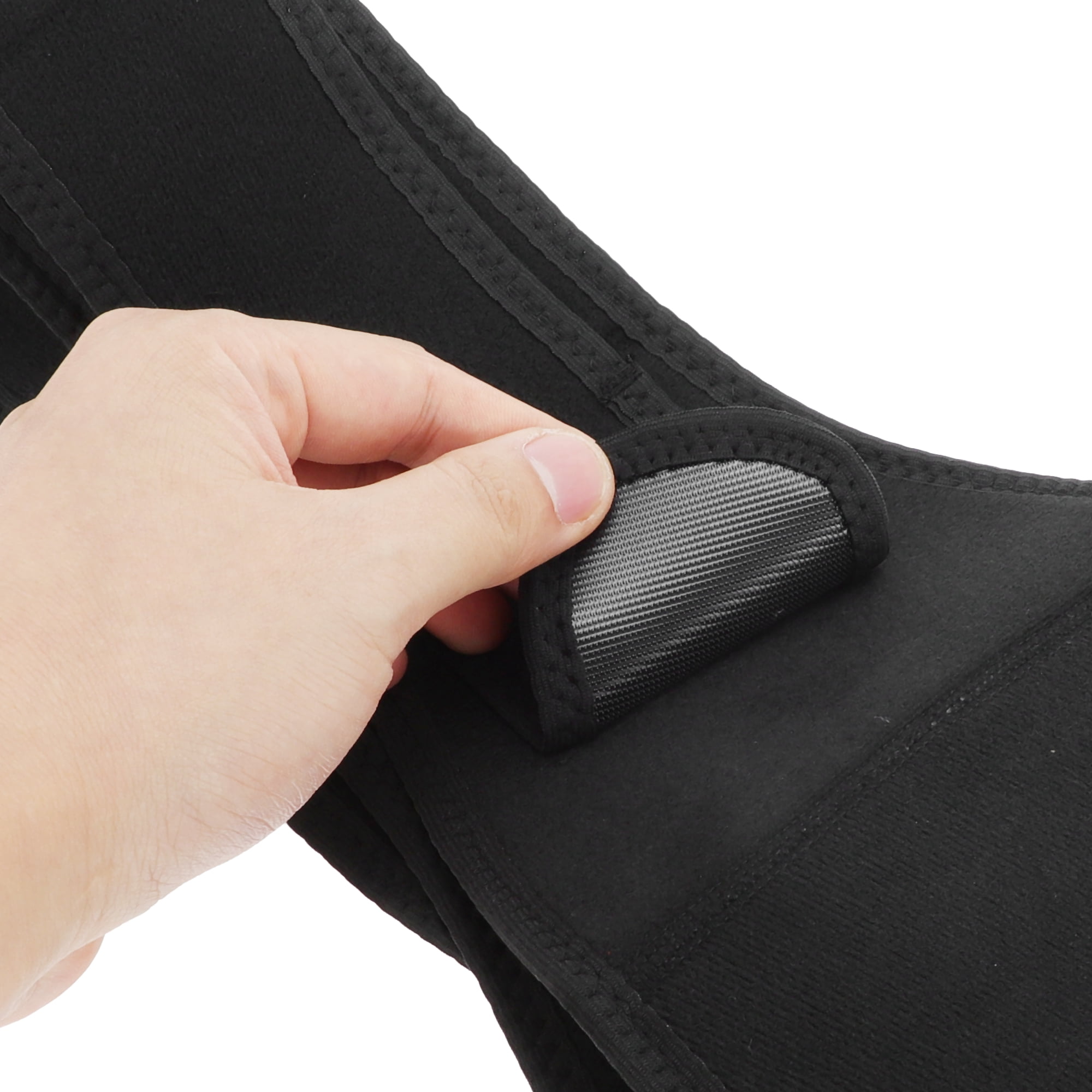 Unique Bargains Breathable Pregnancy Belly Band Adjustable for Women Black X-Large